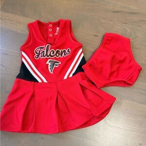 Falcons Cheerleader Dress with Bottoms